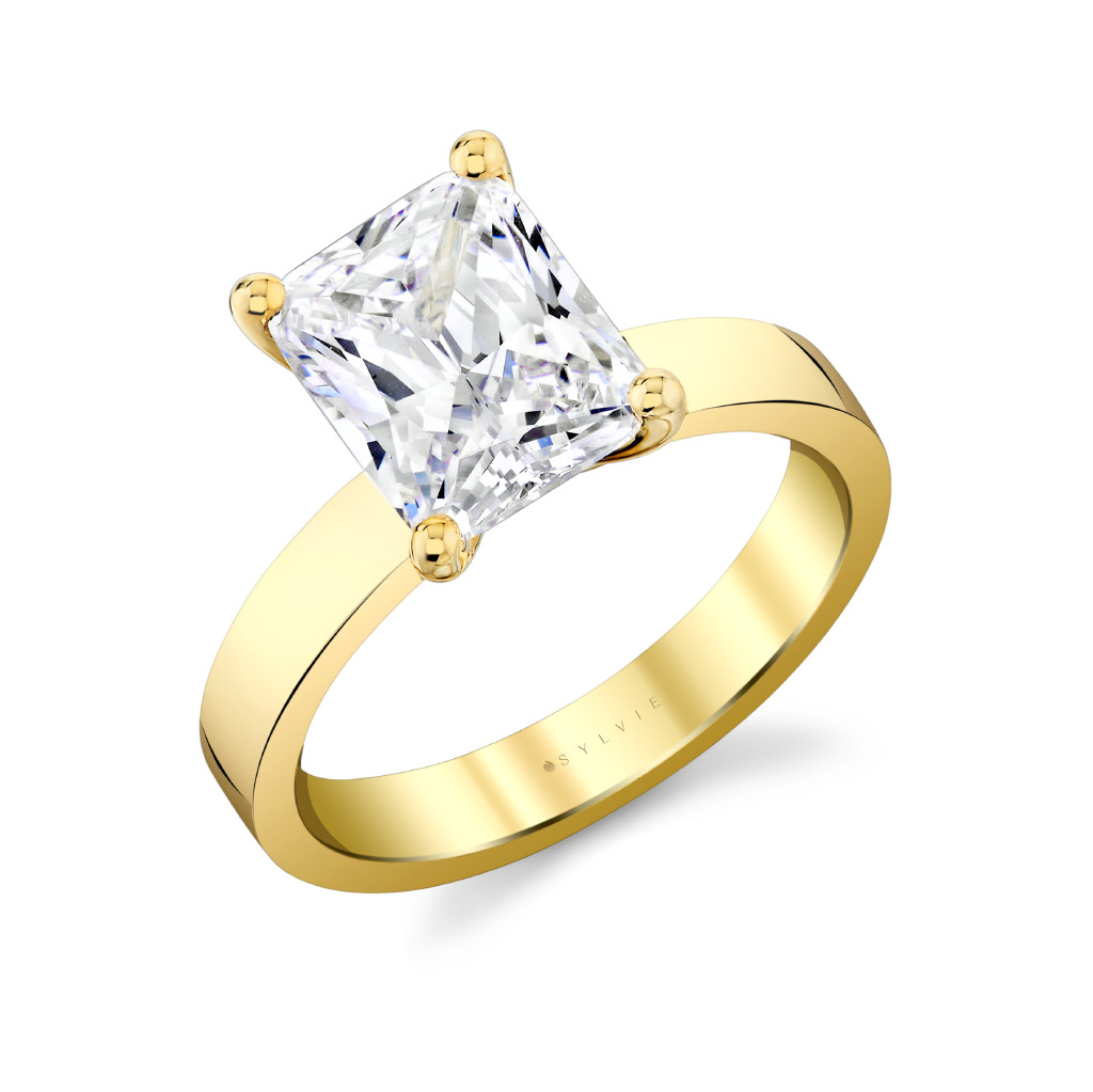 Radiant Engagement Ring