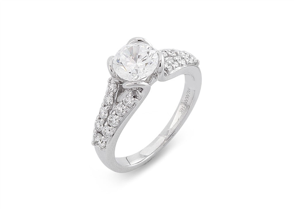 Diamond Semi Mount Engagement Ring