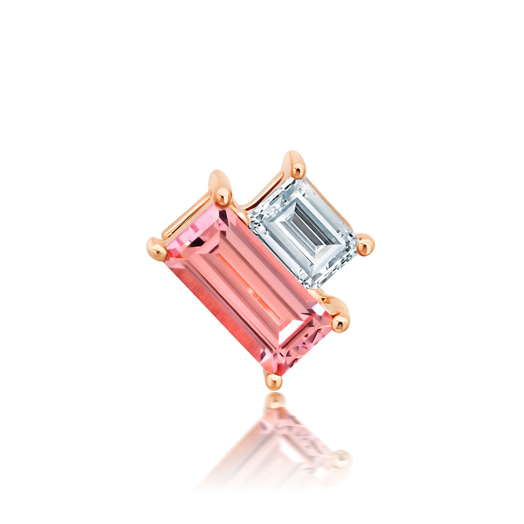 Champagne Sapphire Pendant