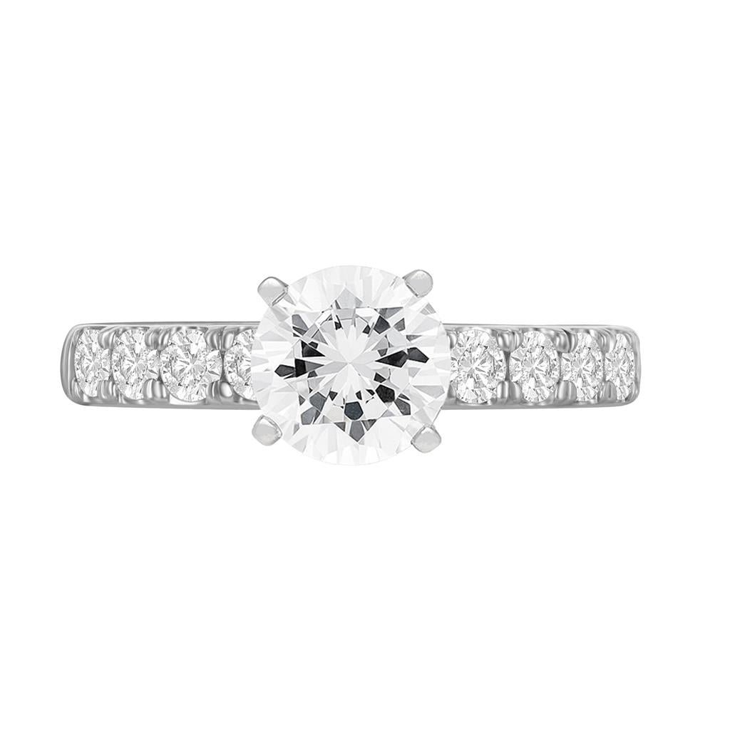 Diamond Semi Mount Engagement Ring