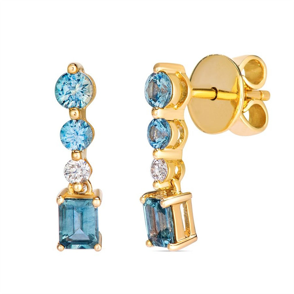 Colored Stone Earring