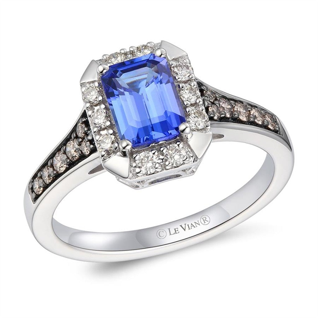 Tanzanite & Diamond Ring