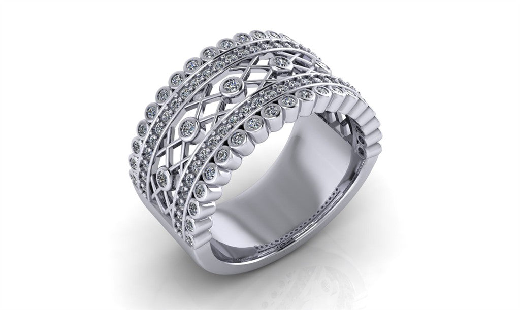 Diamond Wedding Band
