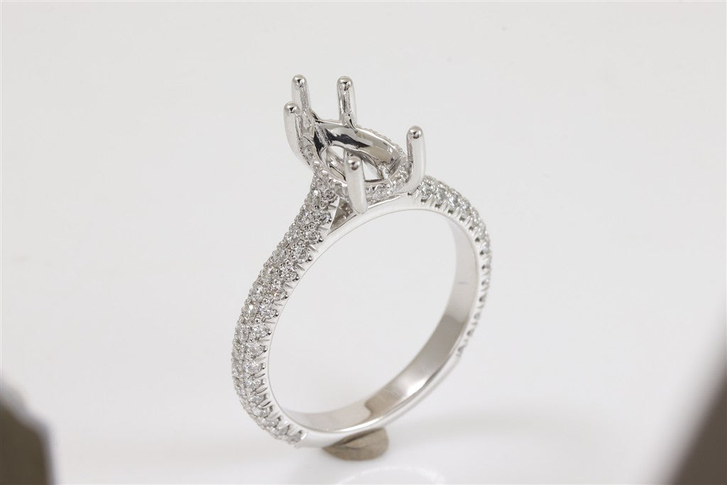 Diamond Semi Mount Engagement Ring