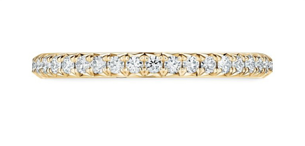 Hearts On Fire Vela French Cut Pave Band