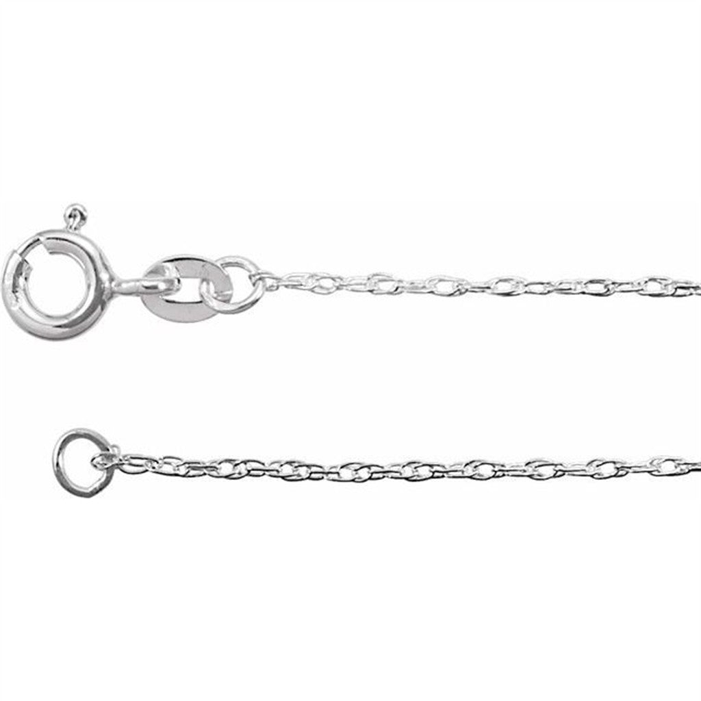 Sterling Silver Rope Chain
