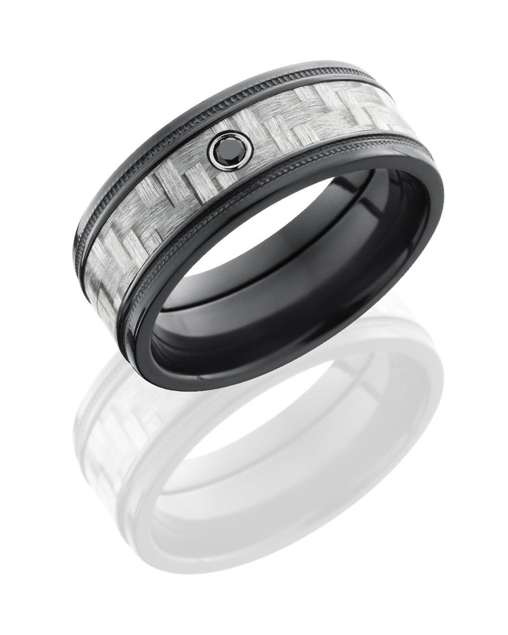 Duplicate Title: Zirconium Wedding Band | 882.00 | Zirconium Wedding Band