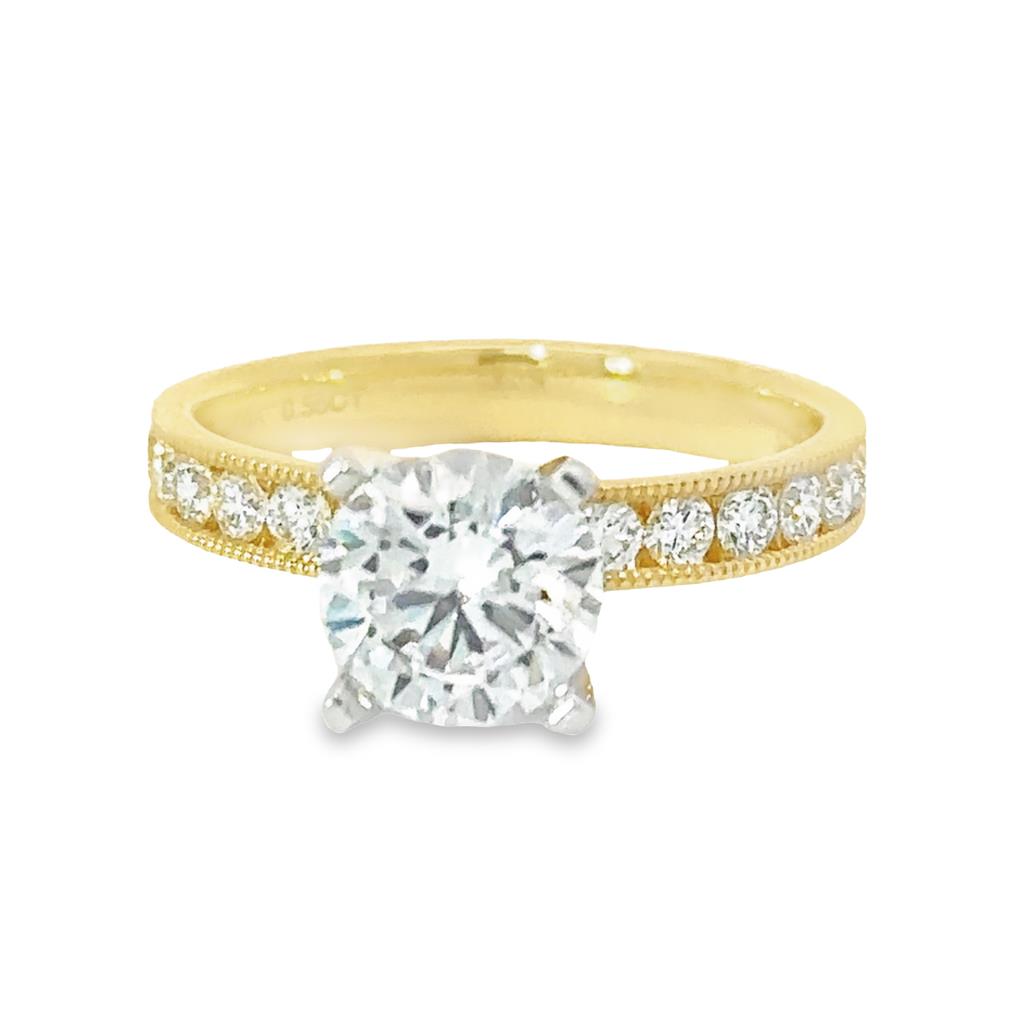 Diamond Semi Mount Engagement Ring