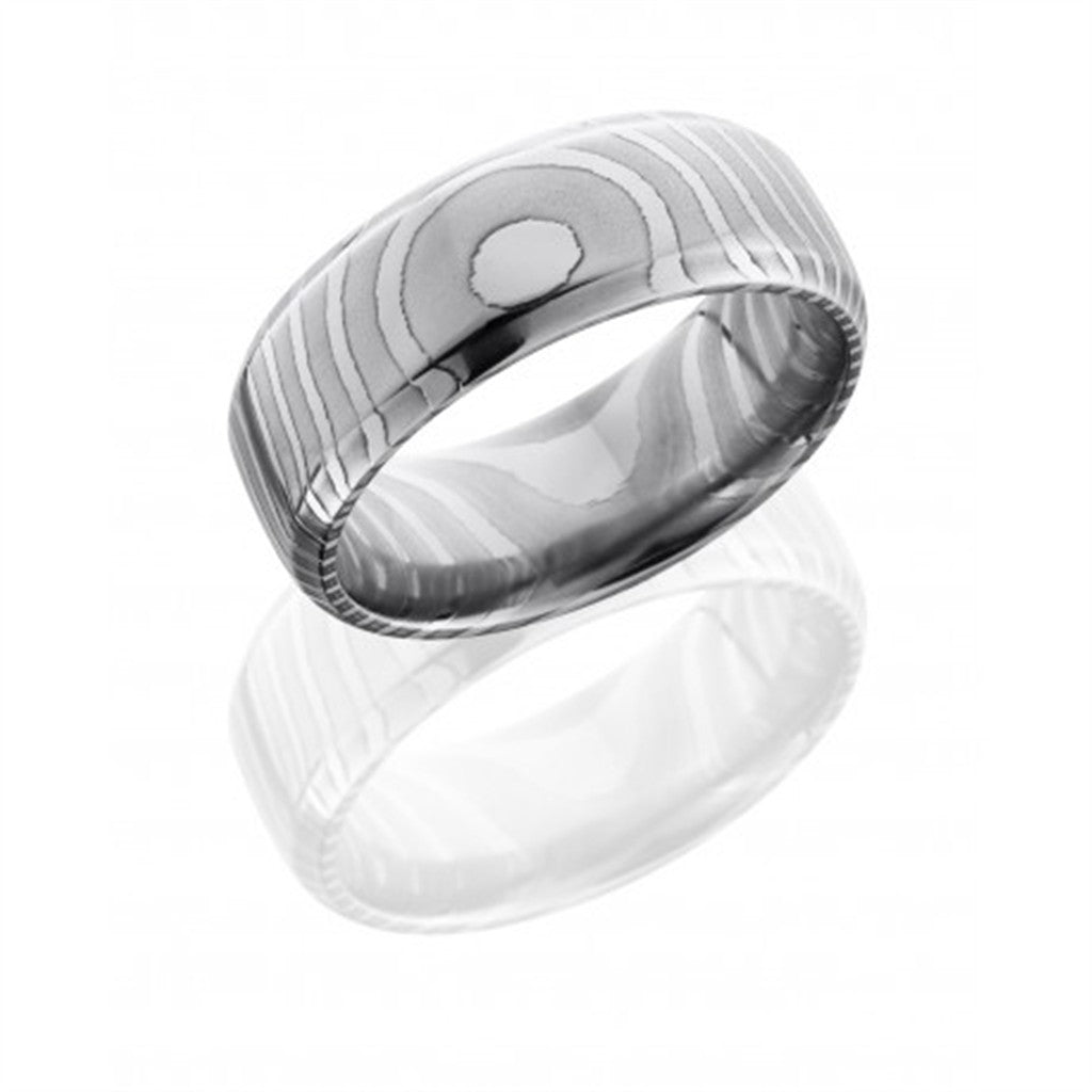 Duplicate Title: Damascus Wedding Band | 630.00 | Damascus Wedding Band