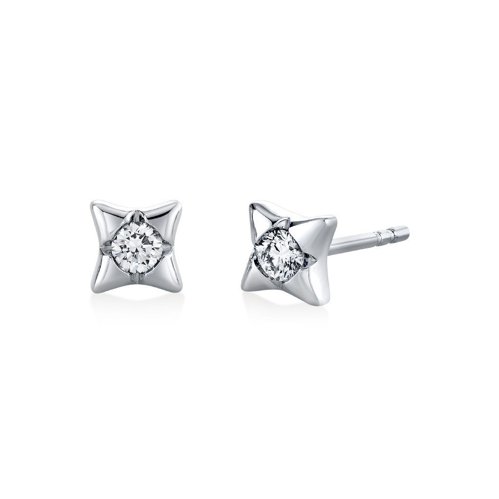 Diamond Star Earrings