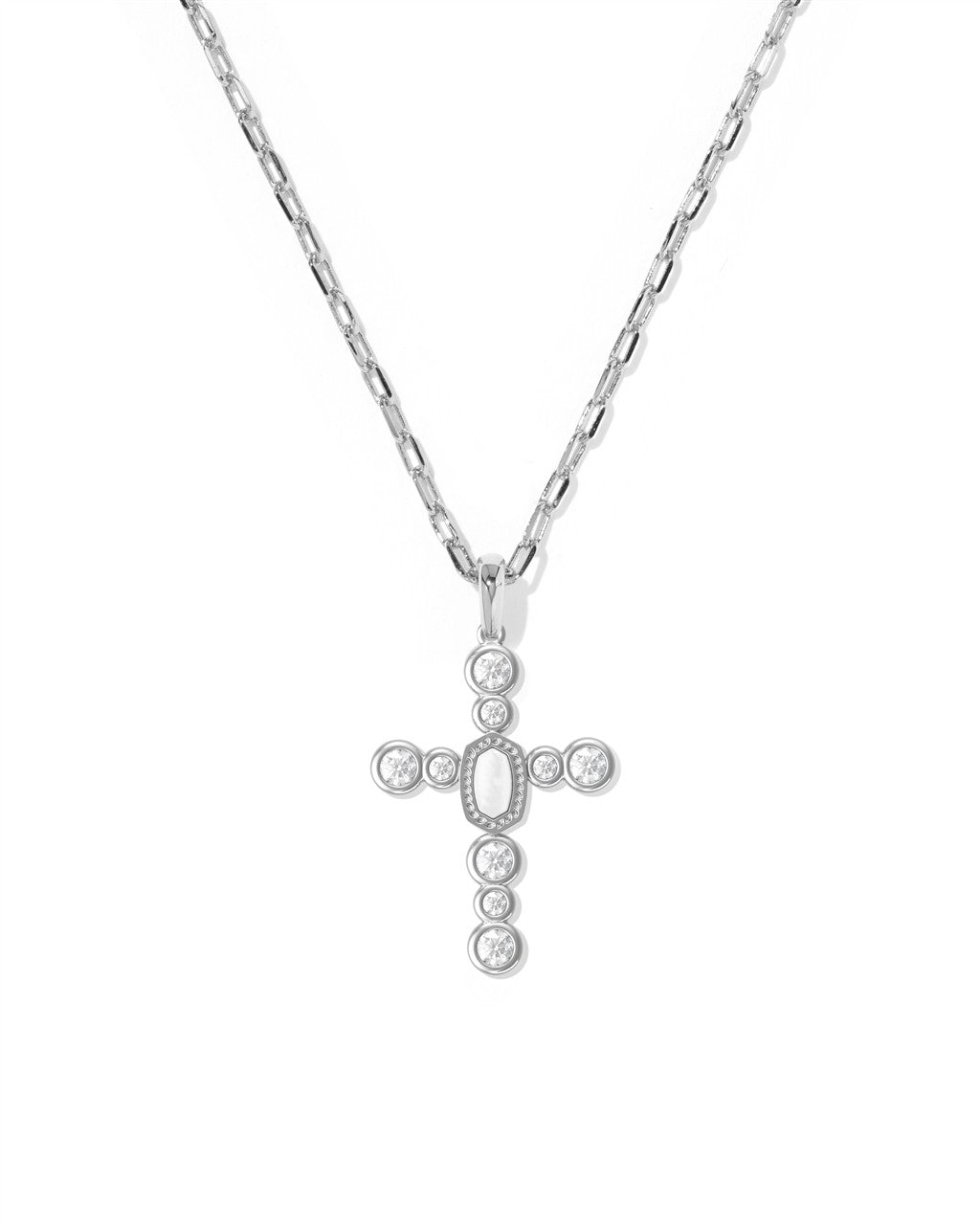 Cross Tennis Short Pendant Necklace