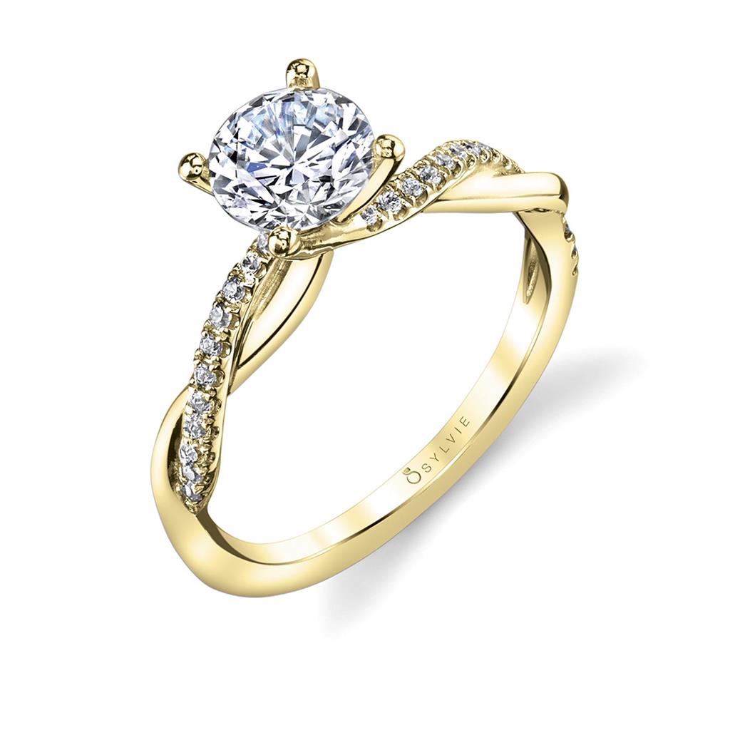 Yasmine Semi Mount Engagement Ring