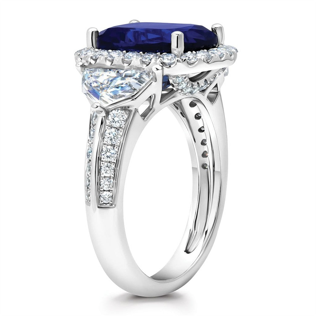 Chatham Blue Sapphire Ring