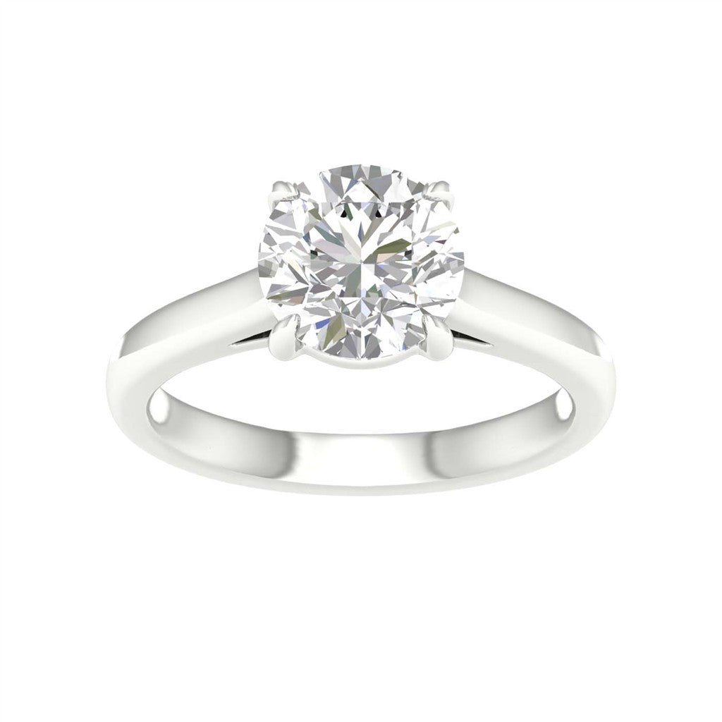 Lab Grown Solitaire Engagement Ring