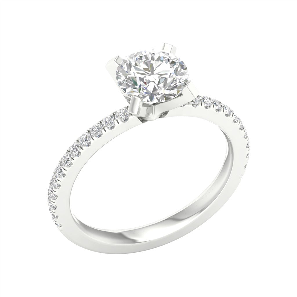 Lab Grown Diamond Engagement Ring