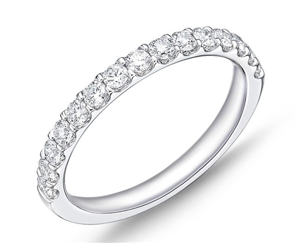 Odessa Half Round Diamond Band