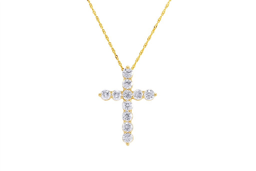 Diamond Cross Pendant