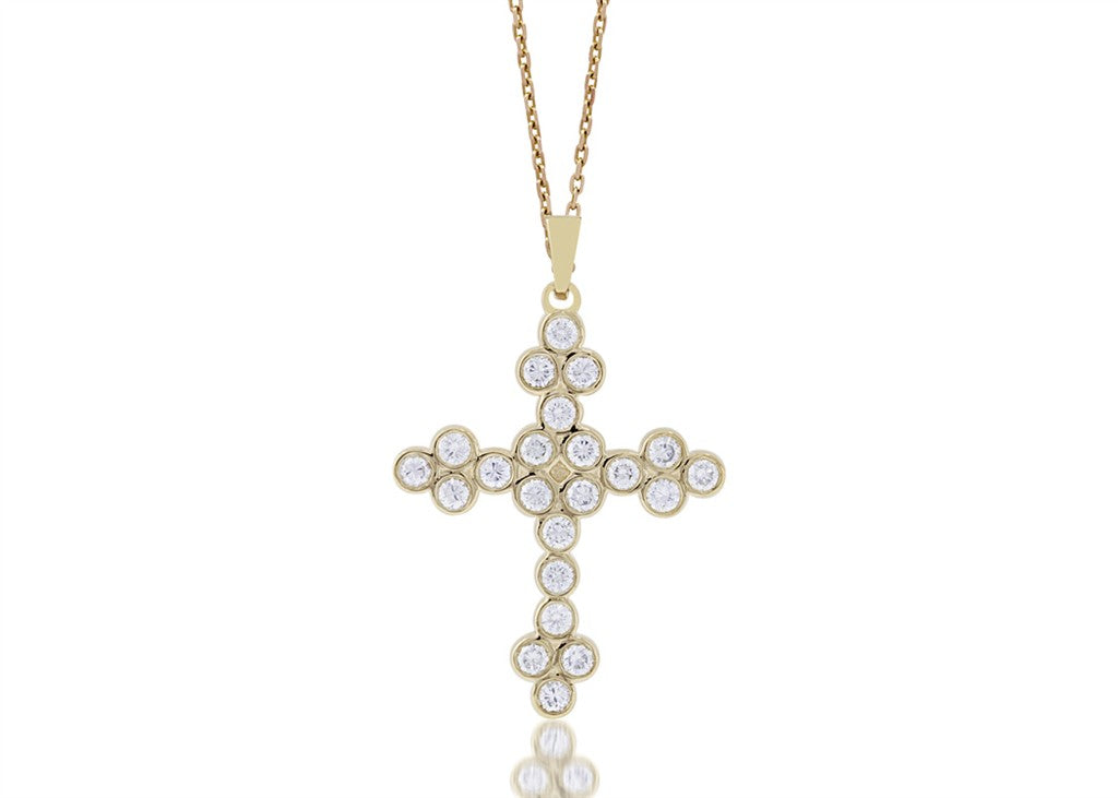 Diamond Cross Pendant
