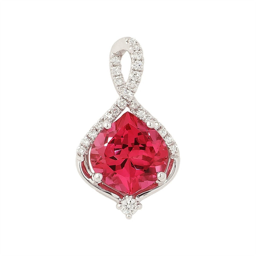 Chatham Padparadscha Pendant