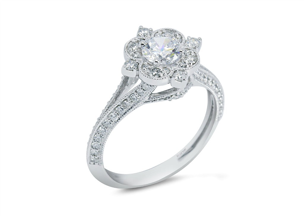 Diamond Semi Mount Ring