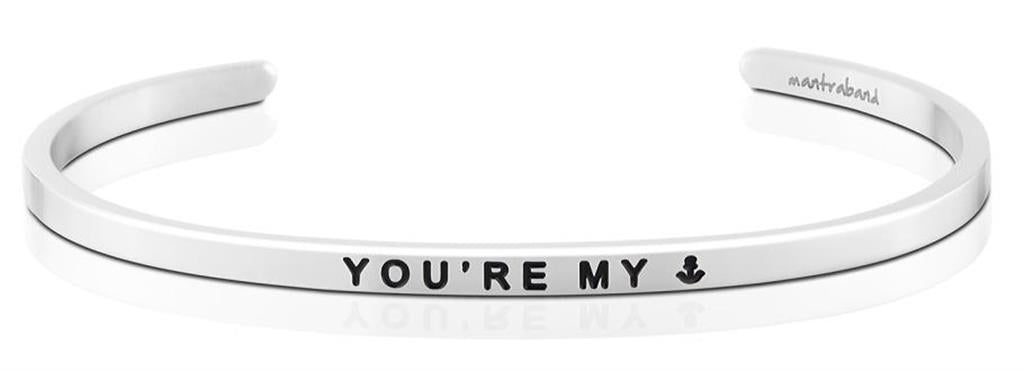 You're My Anchor Bangle Bracelet