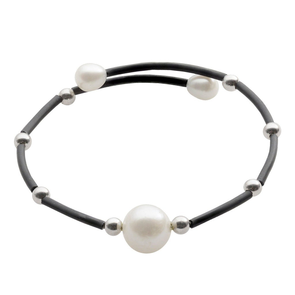 Sterling Silver Freshwater Pearl Bracelet