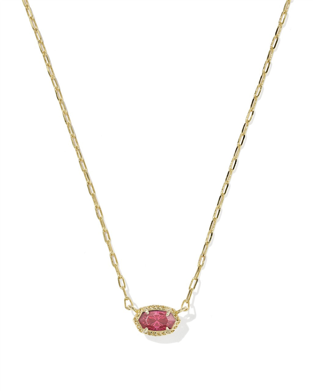 Mini Elisa Luxe Short Pendant Necklace