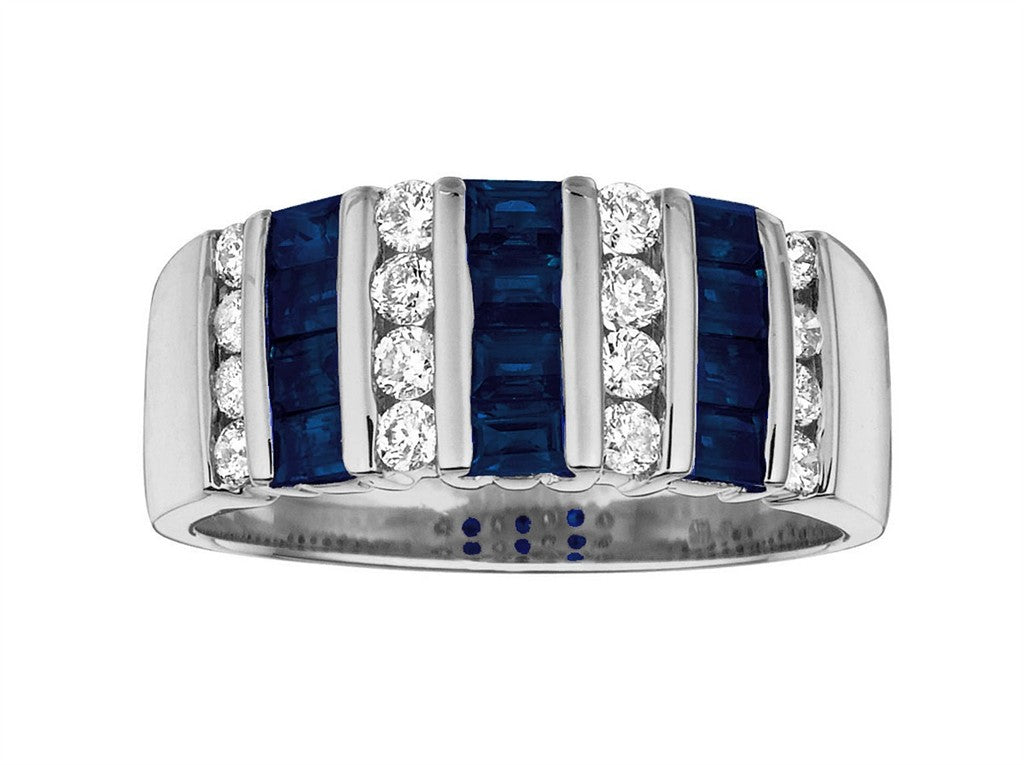 Sapphire & Diamond Ring