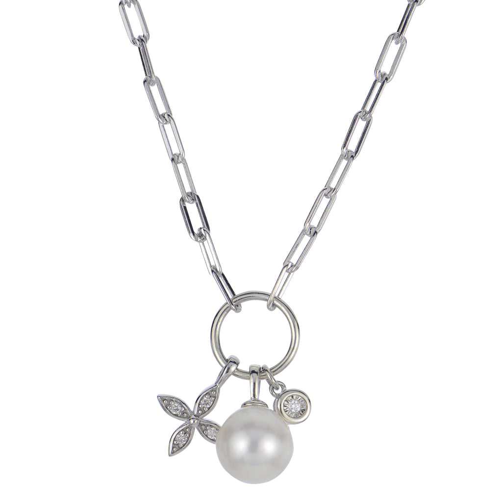 Sterling Silver Freshwater Pearl Necklace