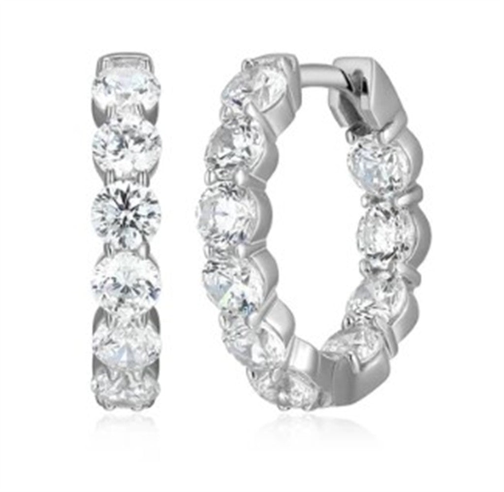 Inside-Out Hoop Earrings