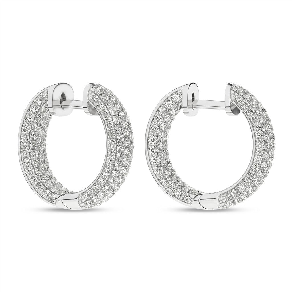 Lab Grown Diamond Hoops