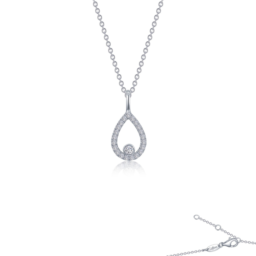 Classic Pear Shaped Necklace
