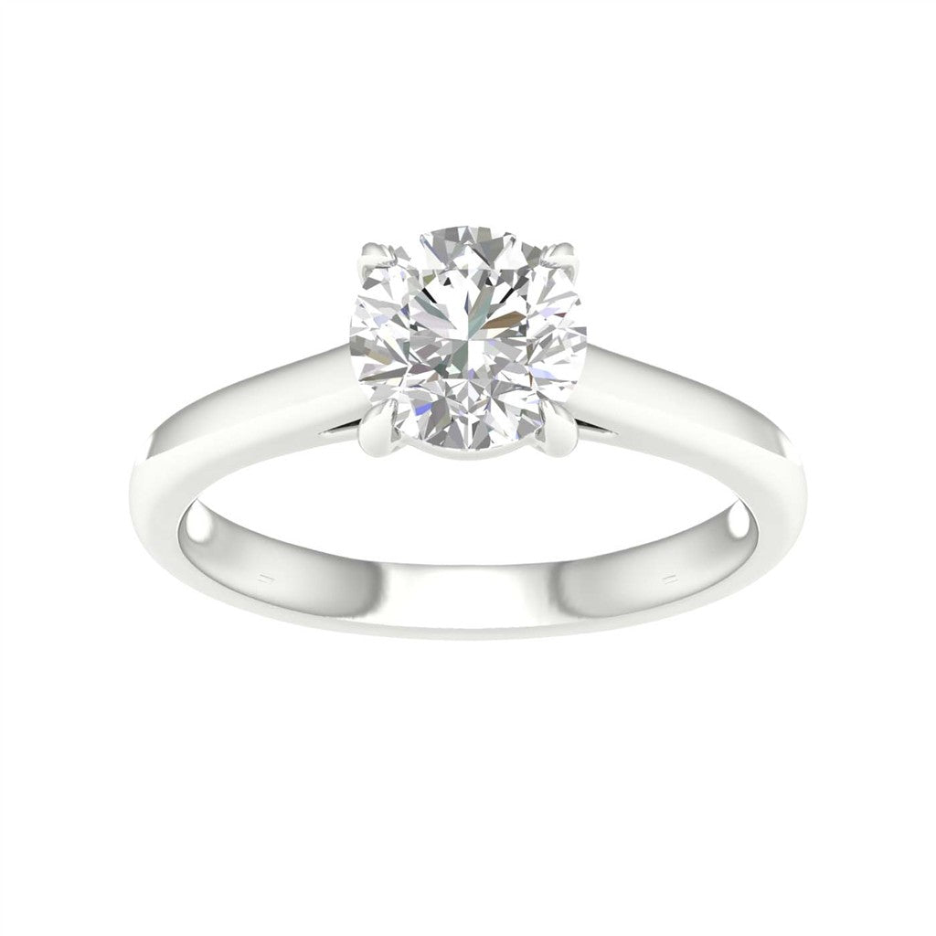 Lab Grown Diamond Solitaire Engagement Ring