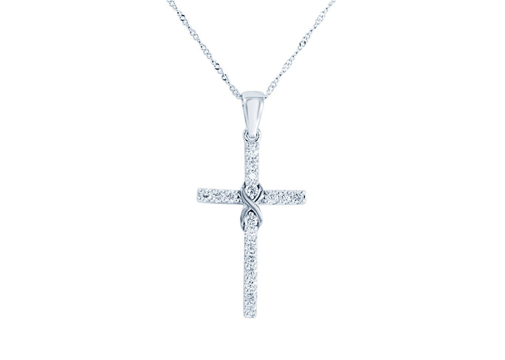 Diamond Cross Pendant