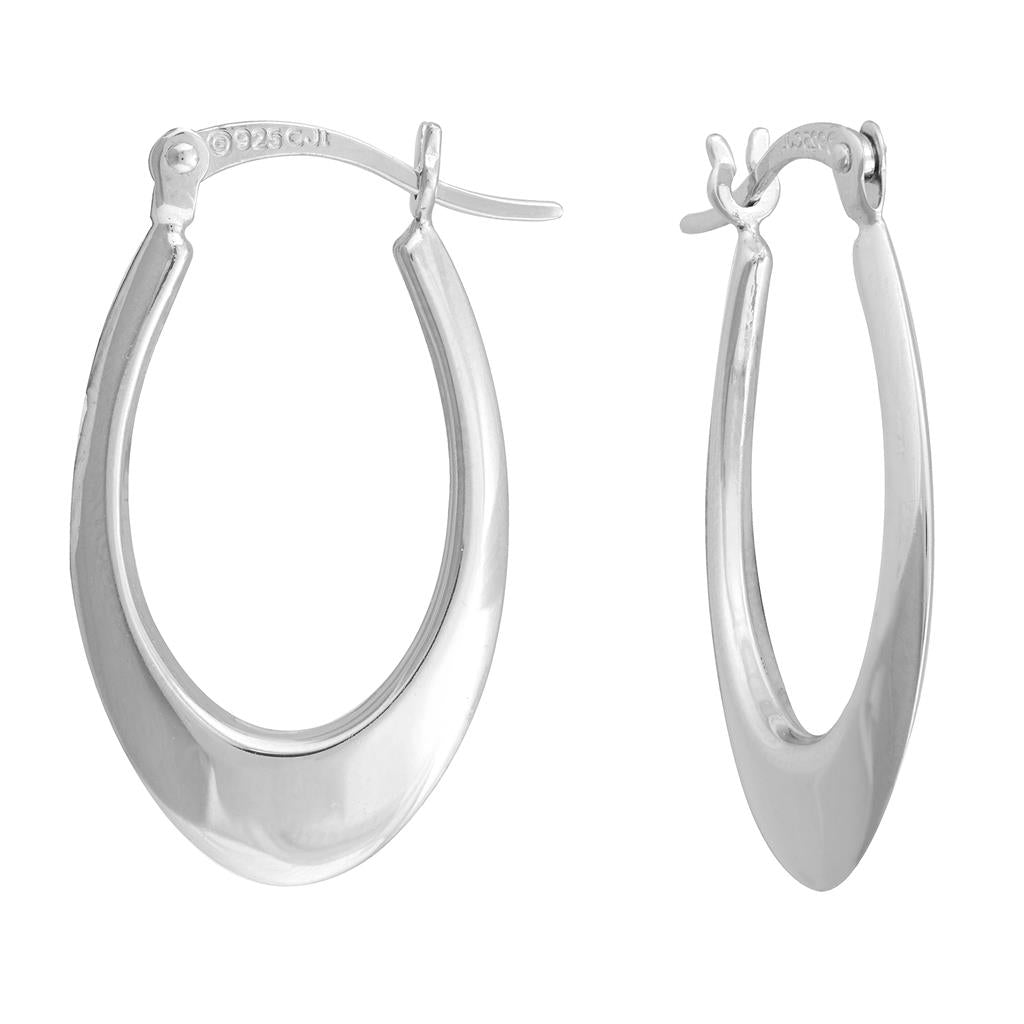 Sterling Silver Hoops