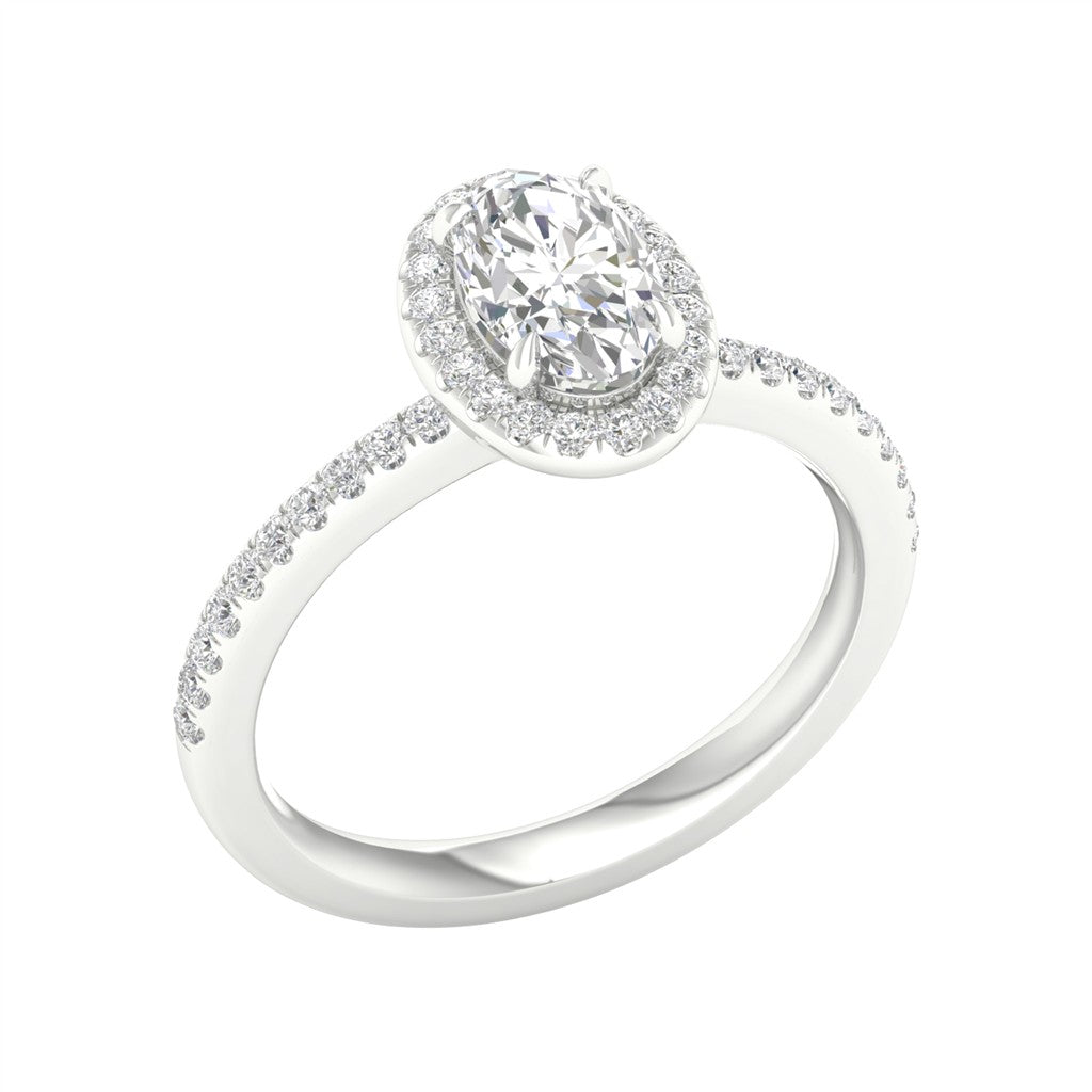 Lab Grown Diamond Engagement Ring