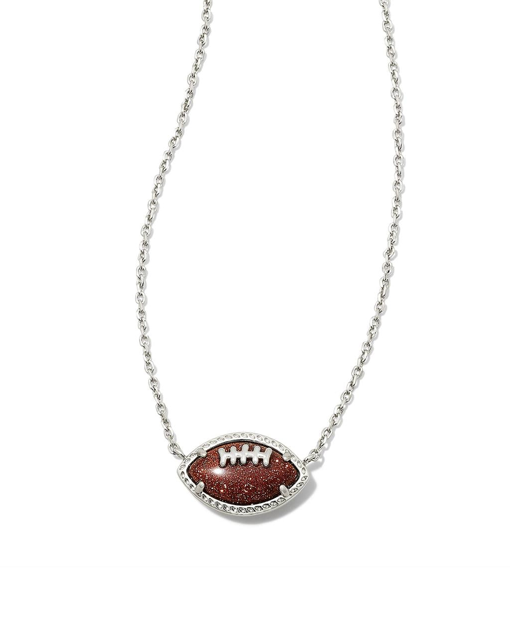 Kendra Scott Football Necklace