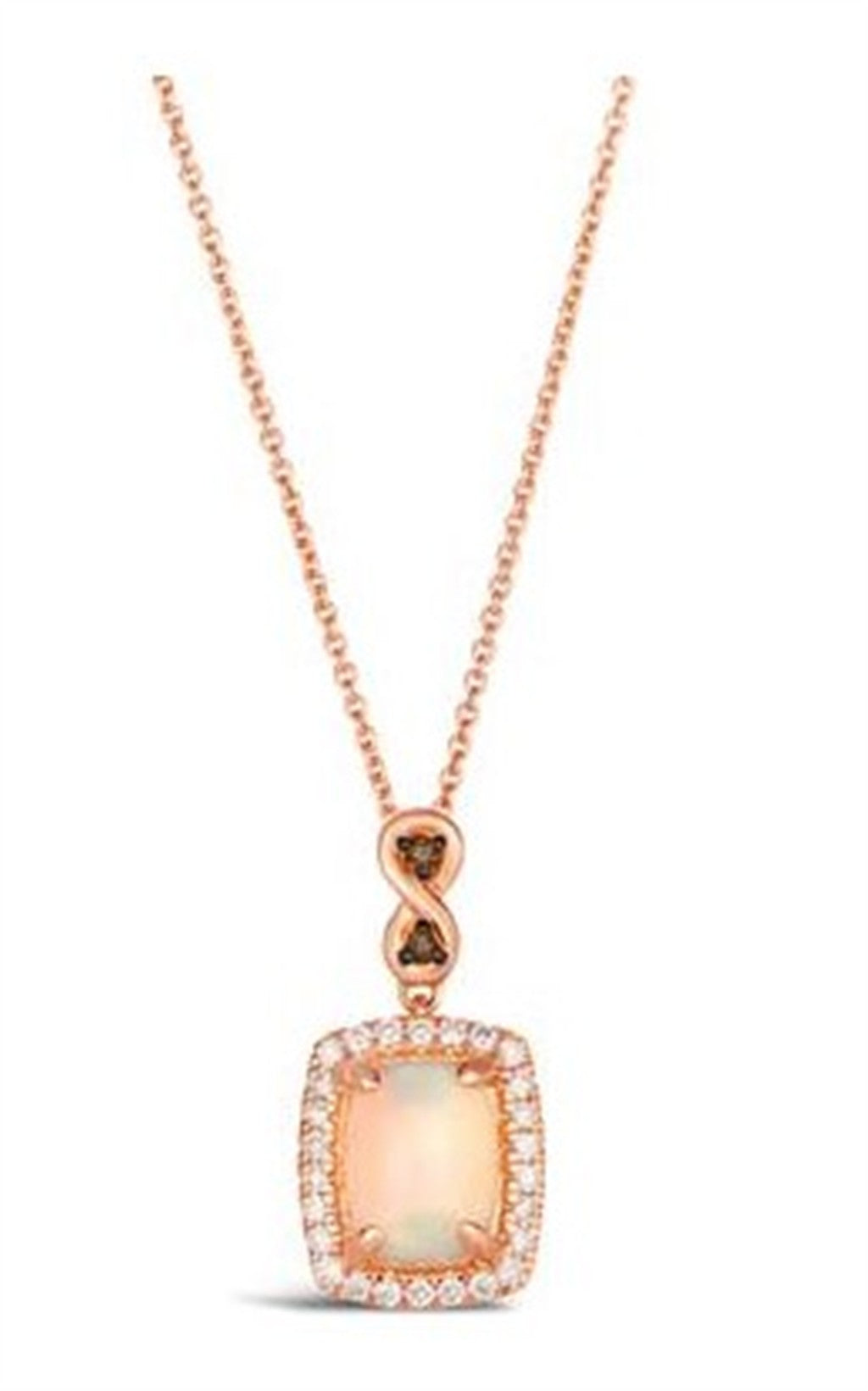 LeVian Opal & Diamond Pendant