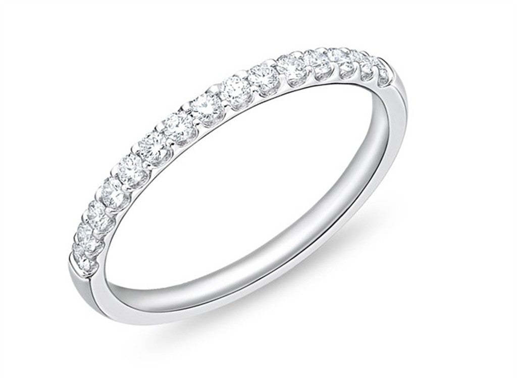Odessa Half Round Diamond Band