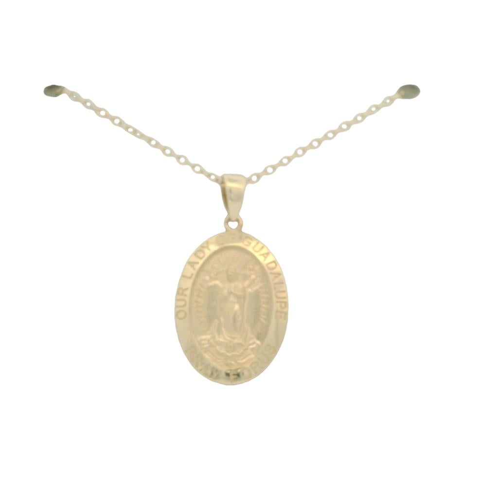 Candela Guada Oval Medal Pendant Necklace