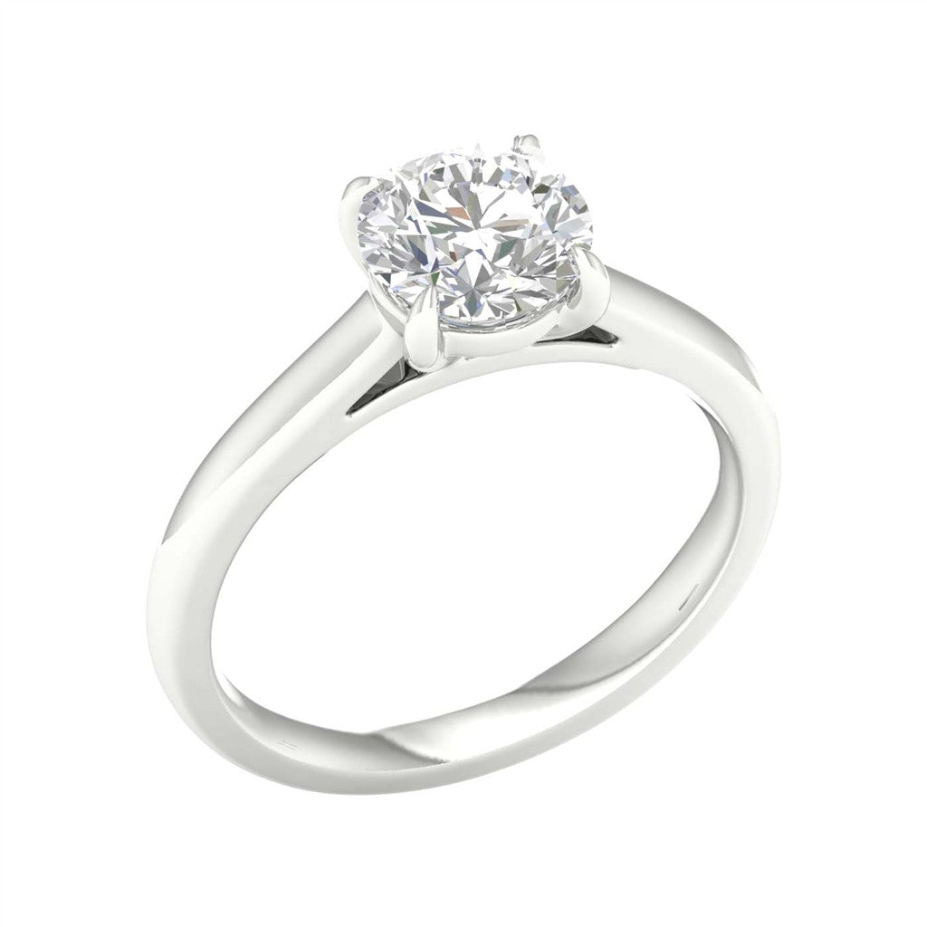 Lab Grown Diamond Solitaire Engagement Ring