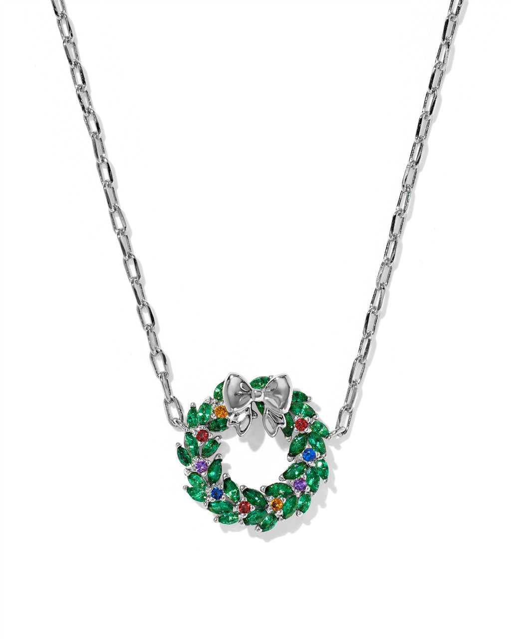 Wreath Short Pendant Necklace