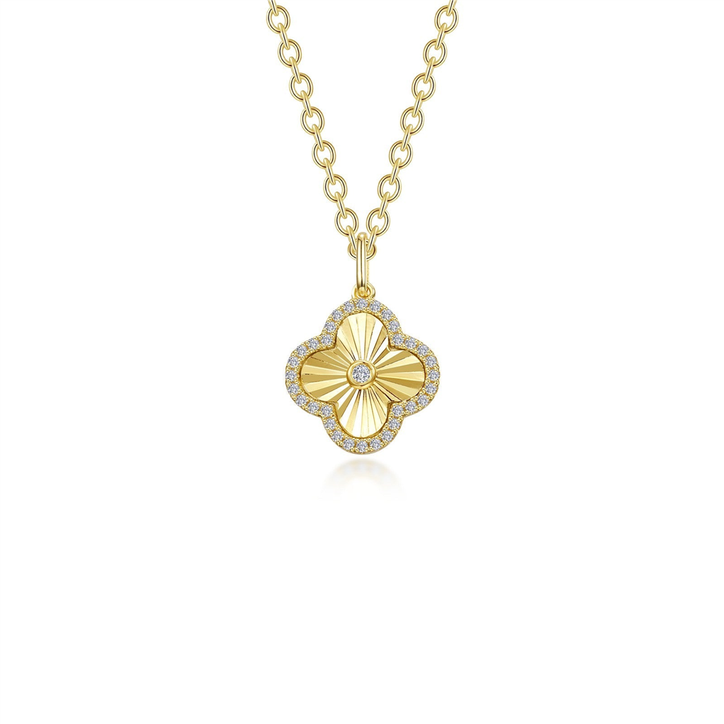 Clover Halo Necklace