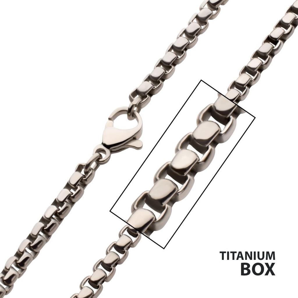 Titanium Box Chain Necklace