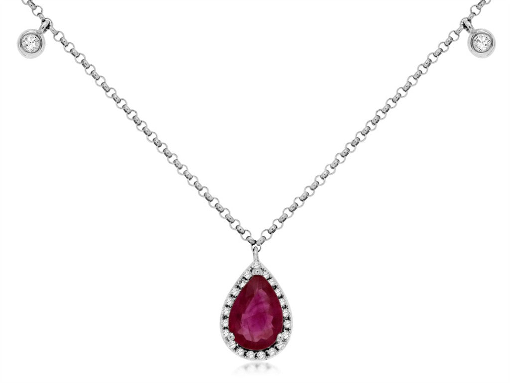 Ruby & Diamond Pendant