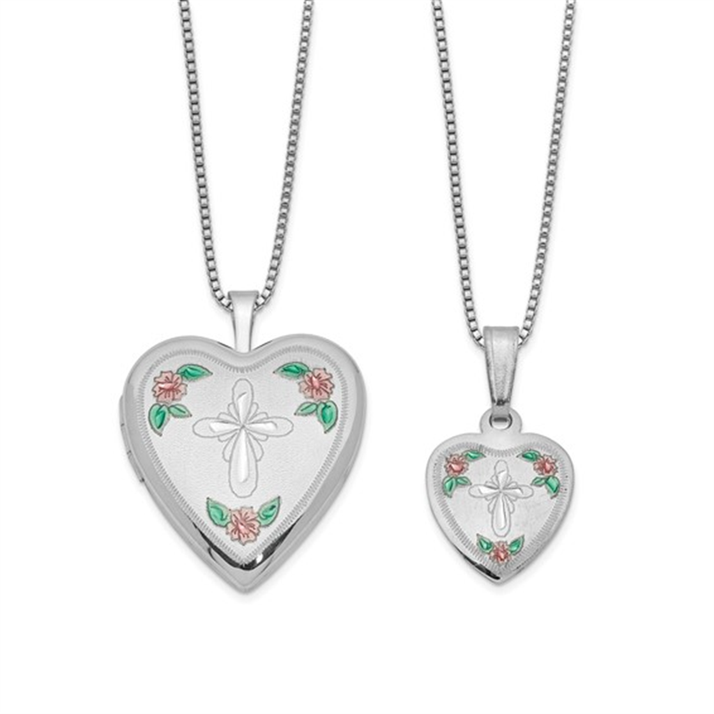 Mother/Daugher Locket Set