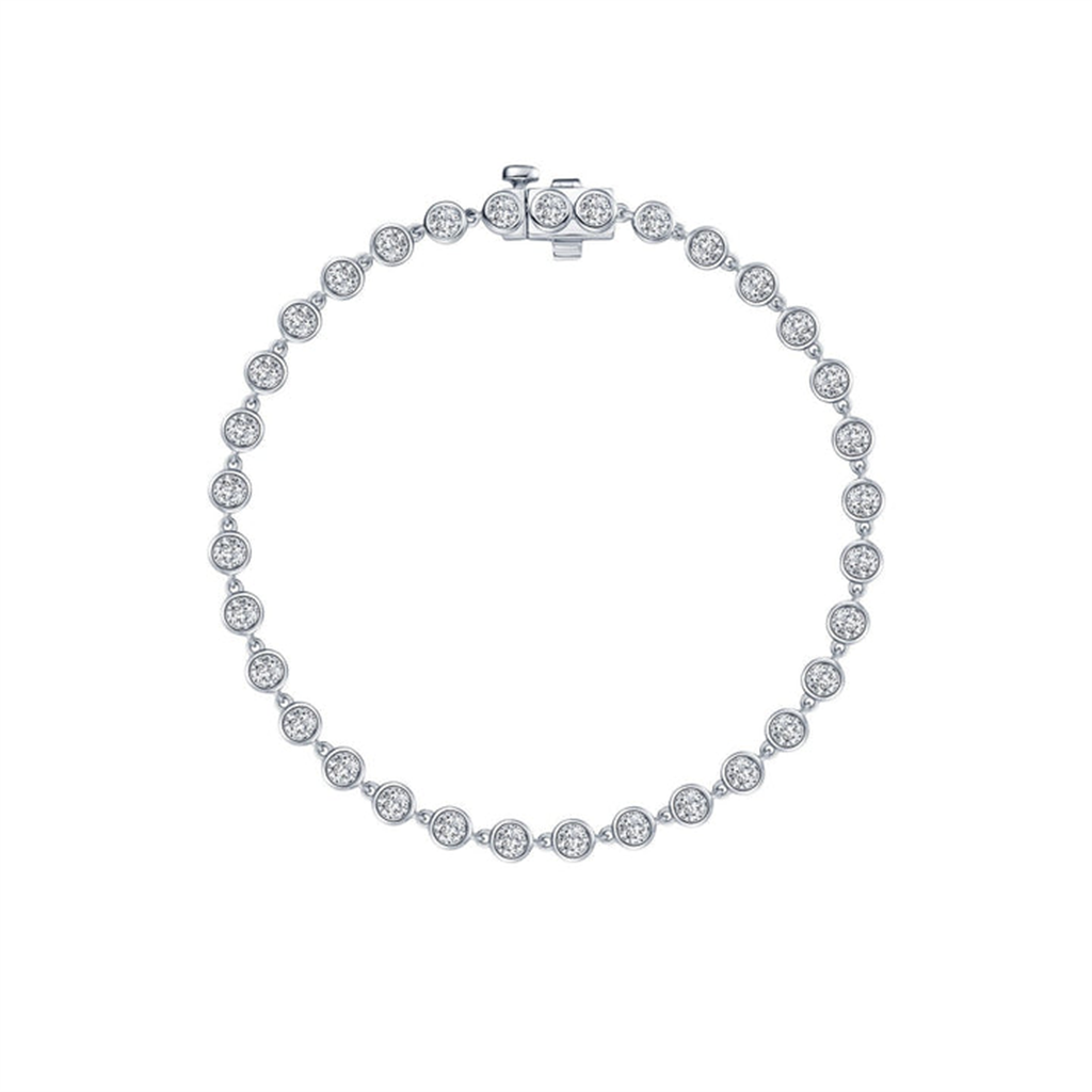 Bezel Strand Necklace