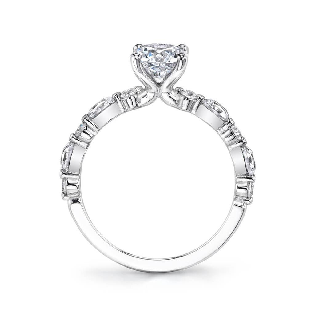 Felicity Semi Mount Engagement Ring