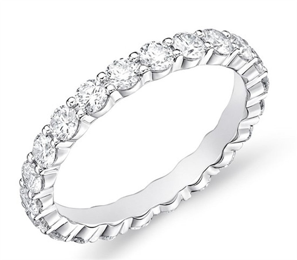 Petite Prong Diamond Eternity Band