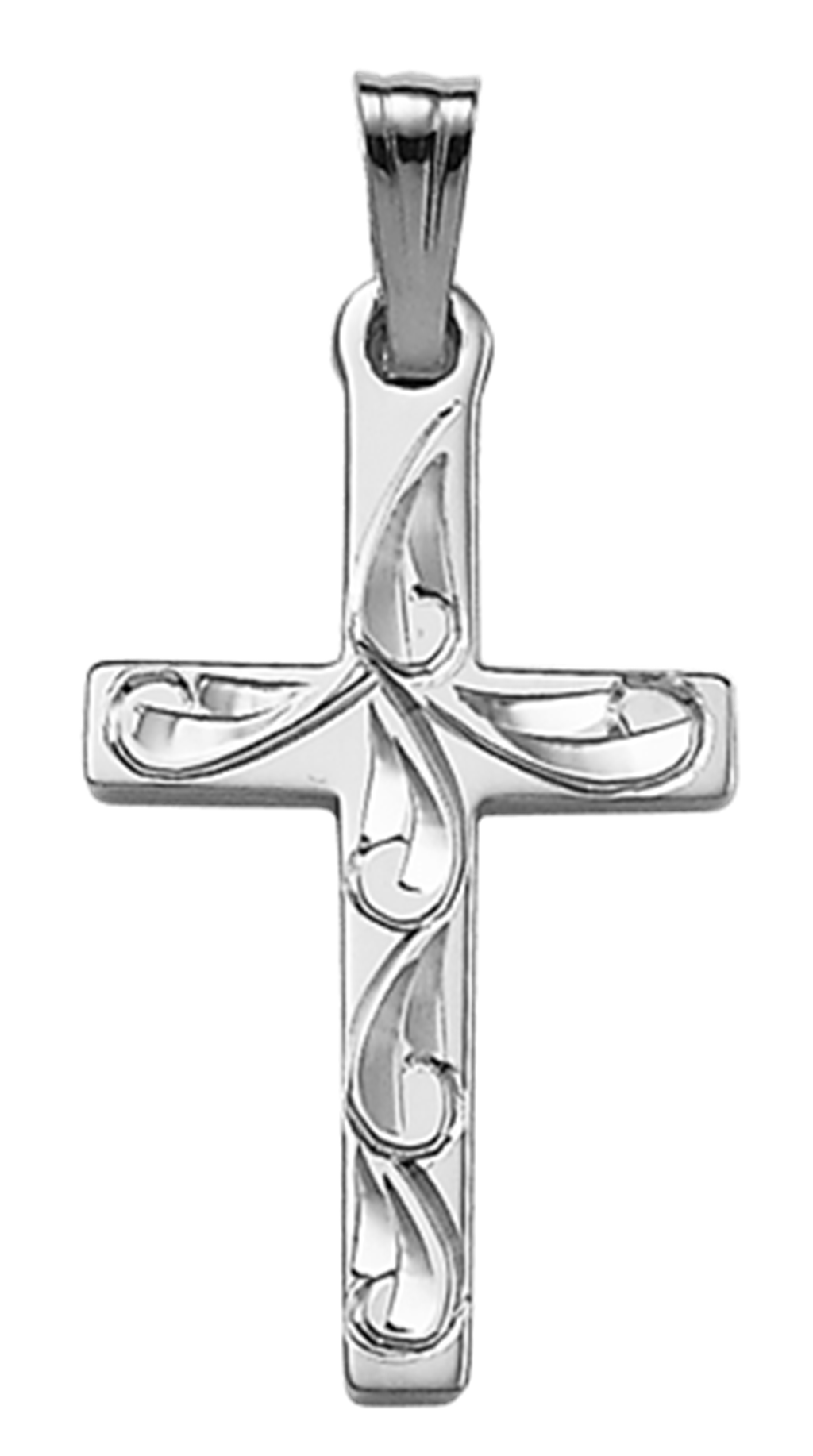 Marathon Engraved Cross Pendant